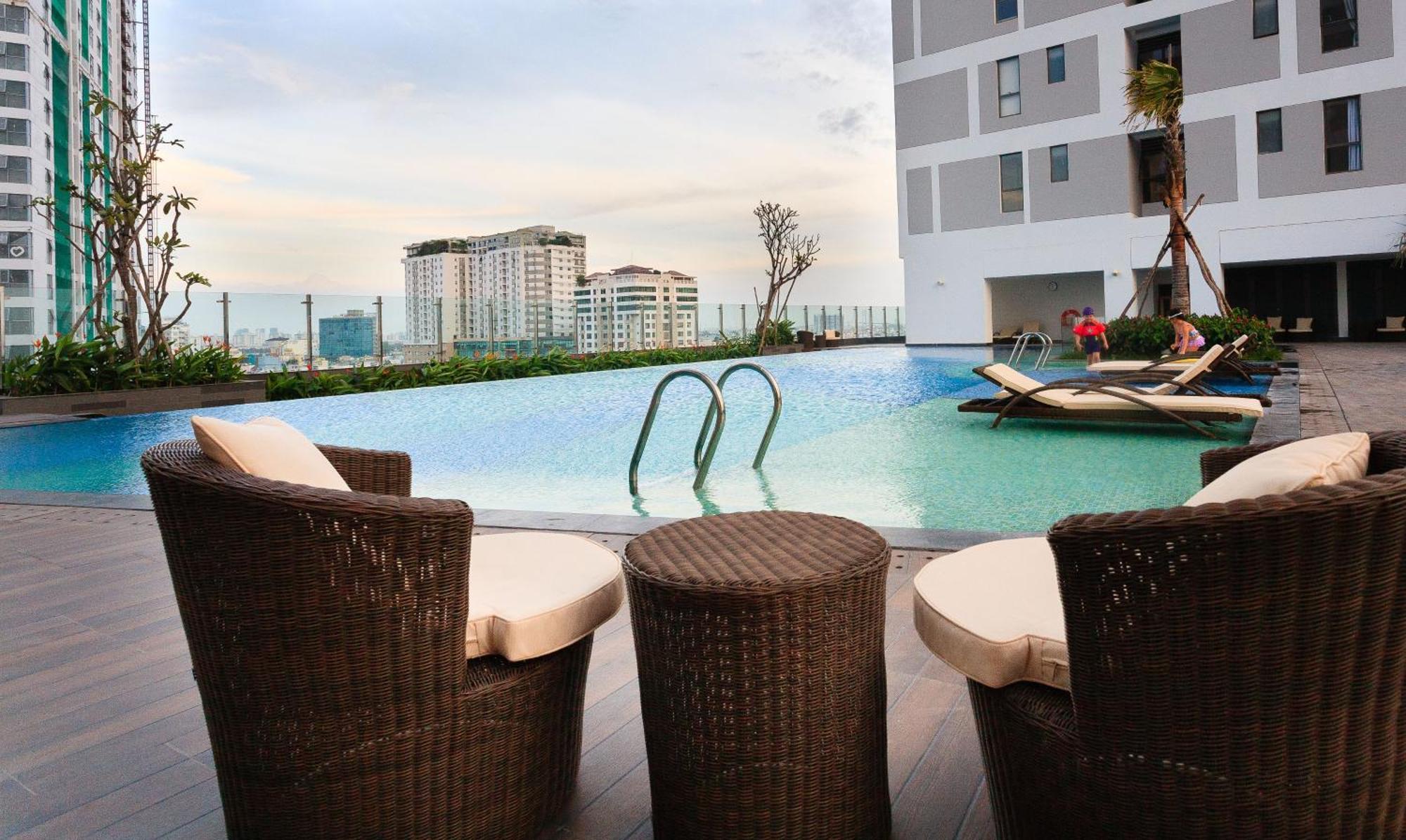 Lyn'S Home-River Gate- Pool- Gym-Pick Up Ho Chi Minh-staden Exteriör bild